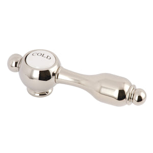 Tudor KSH7616TALC Cold Metal Lever Handle, Polished Nickel