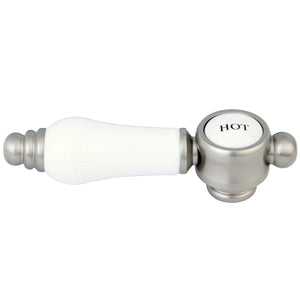 KSH7618BPLH Hot Porcelain Lever Handle, Brushed Nickel