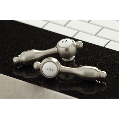 Tudor KSH7618TALC Cold Metal Lever Handle, Brushed Nickel