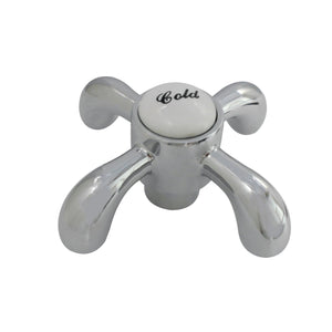 KSH7981TXC Cold Metal Cross Handle, Polished Chrome