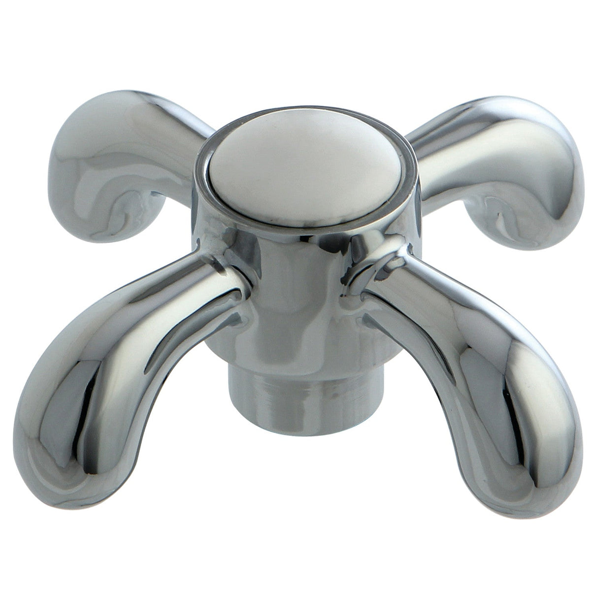 KSH7981TX Metal Cross Handle, Polished Chrome
