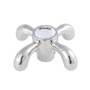 KSH7986TXC Cold Metal Cross Handle, Polished Nickel