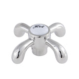 KSH7986TXH Hot Metal Cross Handle, Polished Nickel