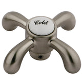 KSH7988TXC Cold Metal Cross Handle, Brushed Nickel