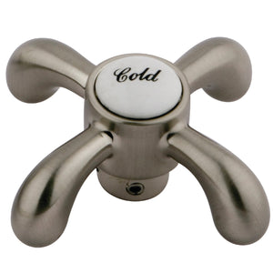 KSH7988TXC Cold Metal Cross Handle, Brushed Nickel