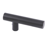Manhattan KSH8120CML Metal Lever Handle, Matte Black