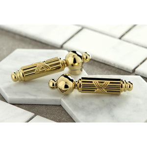 KSH9602GL Metal Lever Handle, Polished Brass