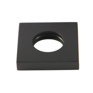 KSHF6120 Brass Square Handle Flange, Matte Black