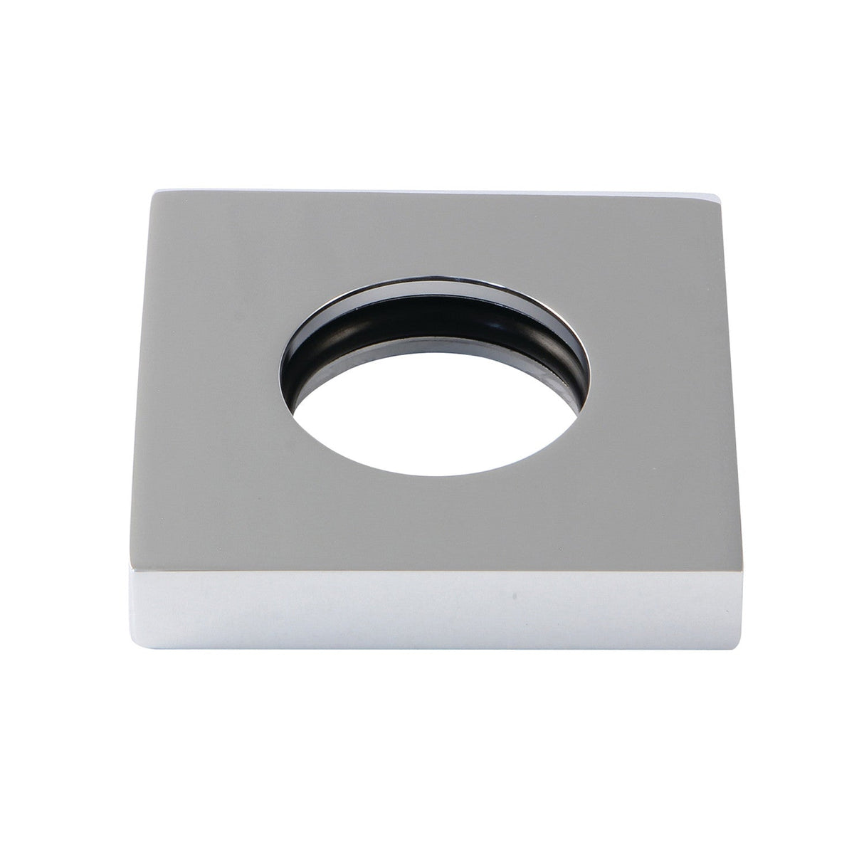 KSHF6121 Brass Square Handle Flange, Polished Chrome