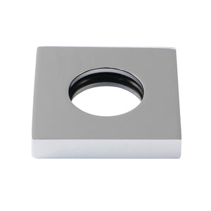 KSHF6121 Brass Square Handle Flange, Polished Chrome