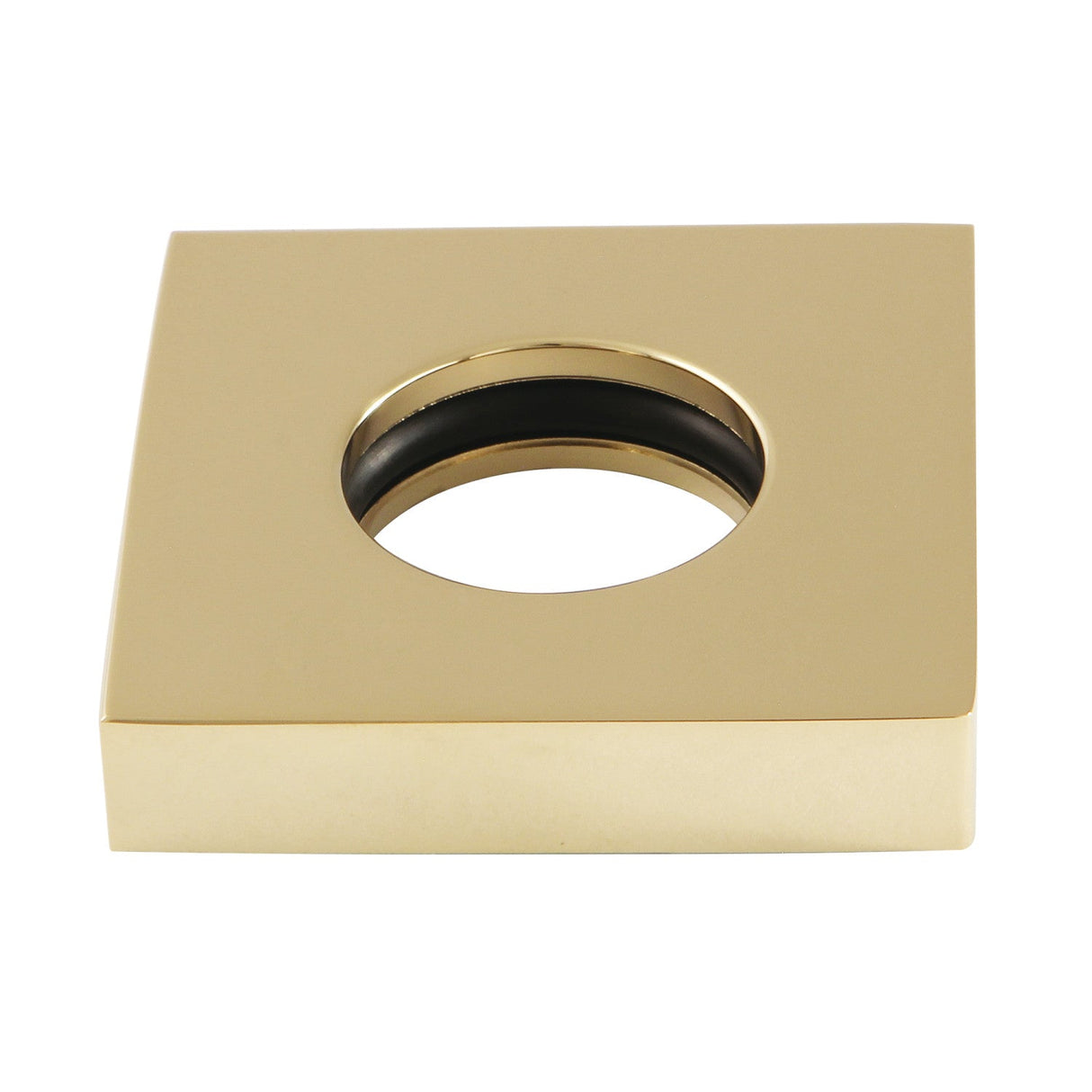 KSHF6122 Brass Square Handle Flange, Polished Brass
