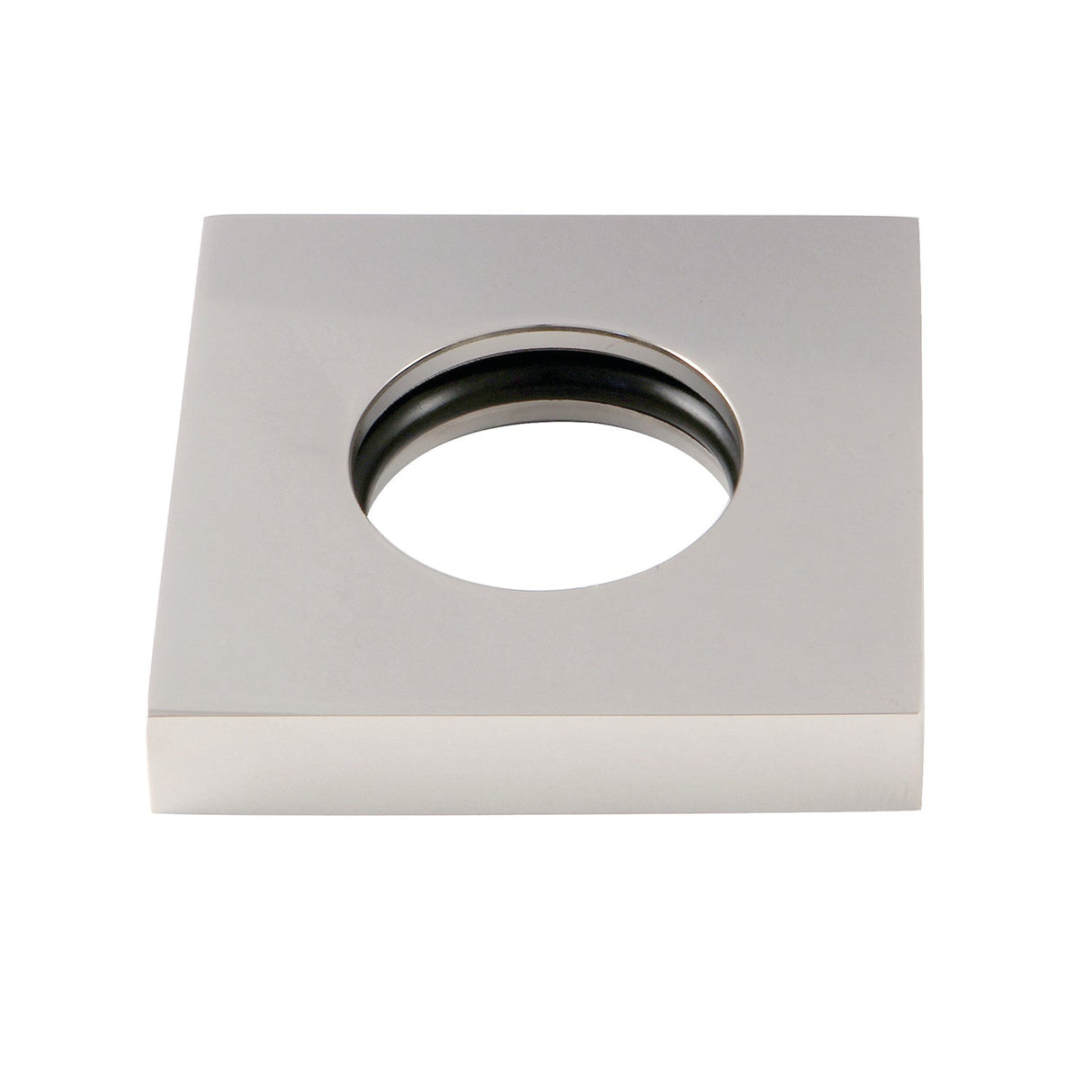 KSHF6126 Brass Square Handle Flange, Polished Nickel
