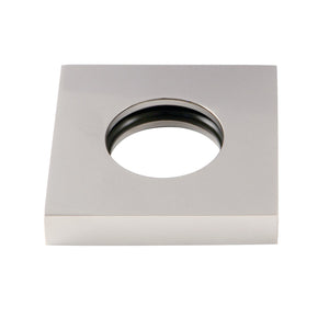 KSHF6126 Brass Square Handle Flange, Polished Nickel