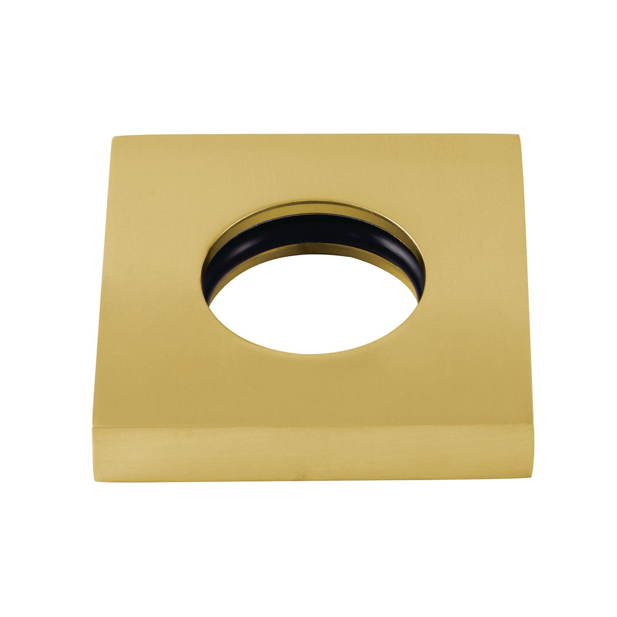 KSHF6127 Brass Square Handle Flange, Brushed Brass