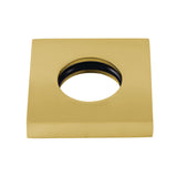KSHF6127 Brass Square Handle Flange, Brushed Brass