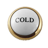KSHI1162AXC Cold Handle Index Button, Polished Brass
