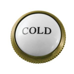 KSHI1163AXC Cold Handle Index Button, Antique Brass