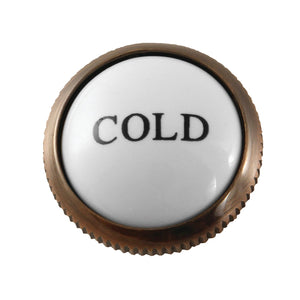 KSHI116AXACC Cold Handle Index Button, Antique Copper