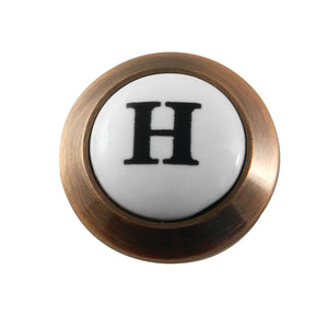 KSHI116PXACH Hot Handle Index Button, Antique Copper