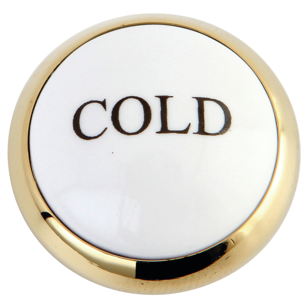 KSHI2962ZXC Cold Handle Index Button, Polished Brass