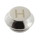 Kingston KSHI313H Hot Handle Index Button, Polished Chrome
