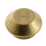 Kingston KSHI313SBH Hot Handle Index Button, Brushed Brass