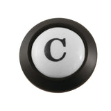 KSHI3600AXC Cold Handle Index Button, Matte Black
