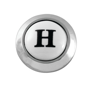 KSHI3601AXH Hot Handle Index Button, Polished Chrome