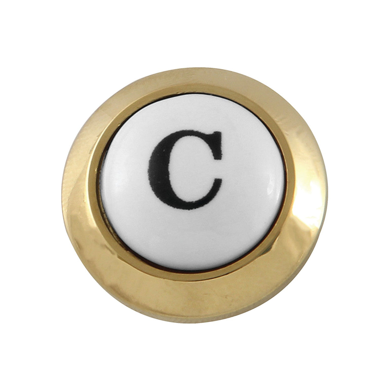 KSHI3602AXC Cold Handle Index Button, Polished Brass