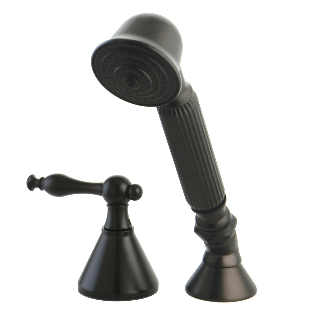 KSK2365NLTR Deck Mount Hand Shower with Diverter for Roman Tub Faucet, Oil Rubbed Bronze