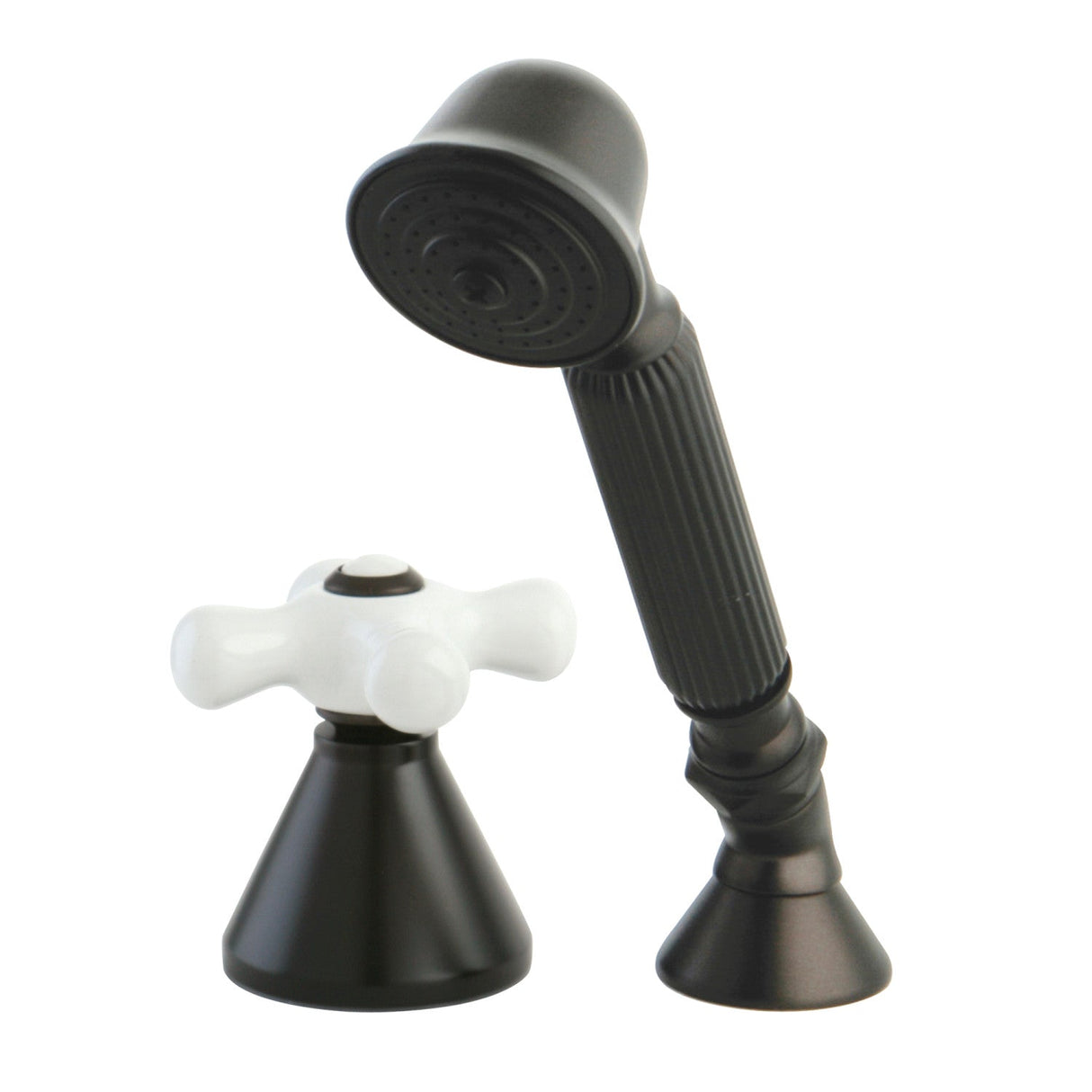 KSK2365PXTR Deck Mount Hand Shower with Diverter for Roman Tub Faucet, Oil Rubbed Bronze