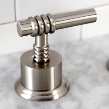 KSK2368MLTR Deck Mount Hand Shower with Diverter for Roman Tub Faucet, Brushed Nickel