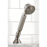 KSK2368MLTR Deck Mount Hand Shower with Diverter for Roman Tub Faucet, Brushed Nickel