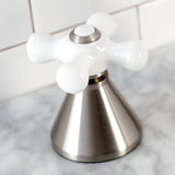 KSK2368PXTR Deck Mount Hand Shower with Diverter for Roman Tub Faucet, Brushed Nickel