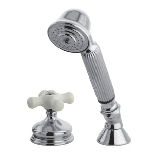 KSK3331PXTR Deck Mount Hand Shower with Diverter for Roman Tub Faucet, Polished Chrome