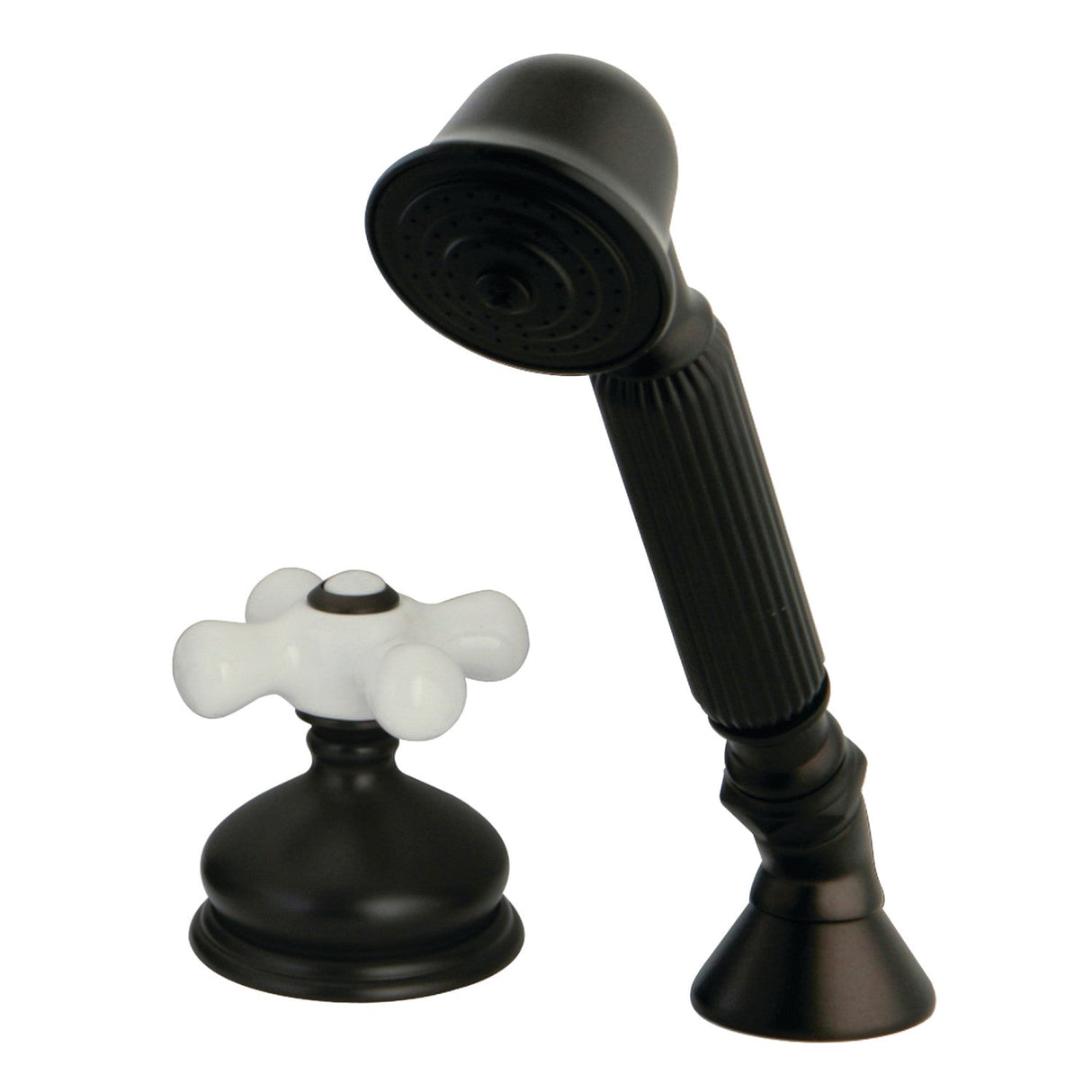 KSK3335PXTR Deck Mount Hand Shower with Diverter for Roman Tub Faucet, Oil Rubbed Bronze