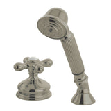 KSK3338AXTR Deck Mount Hand Shower with Diverter for Roman Tub Faucet, Brushed Nickel