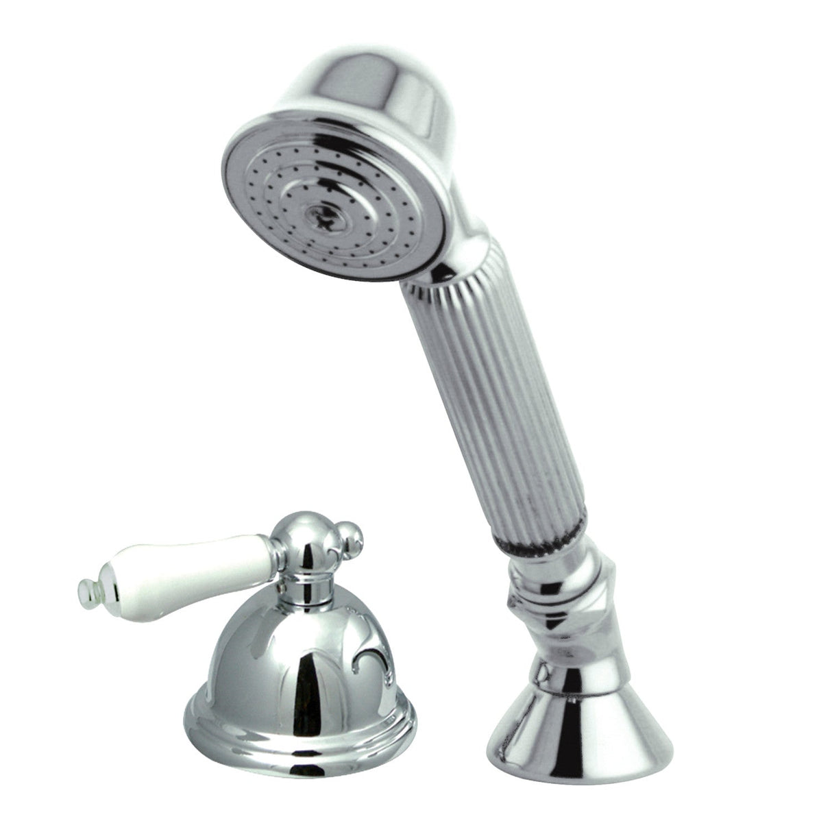 Vintage KSK3351PLTR Deck Mount Hand Shower with Diverter for Roman Tub Faucet, Polished Chrome