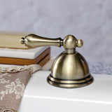 Vintage KSK3353ALTR Deck Mount Hand Shower with Diverter for Roman Tub Faucet, Antique Brass