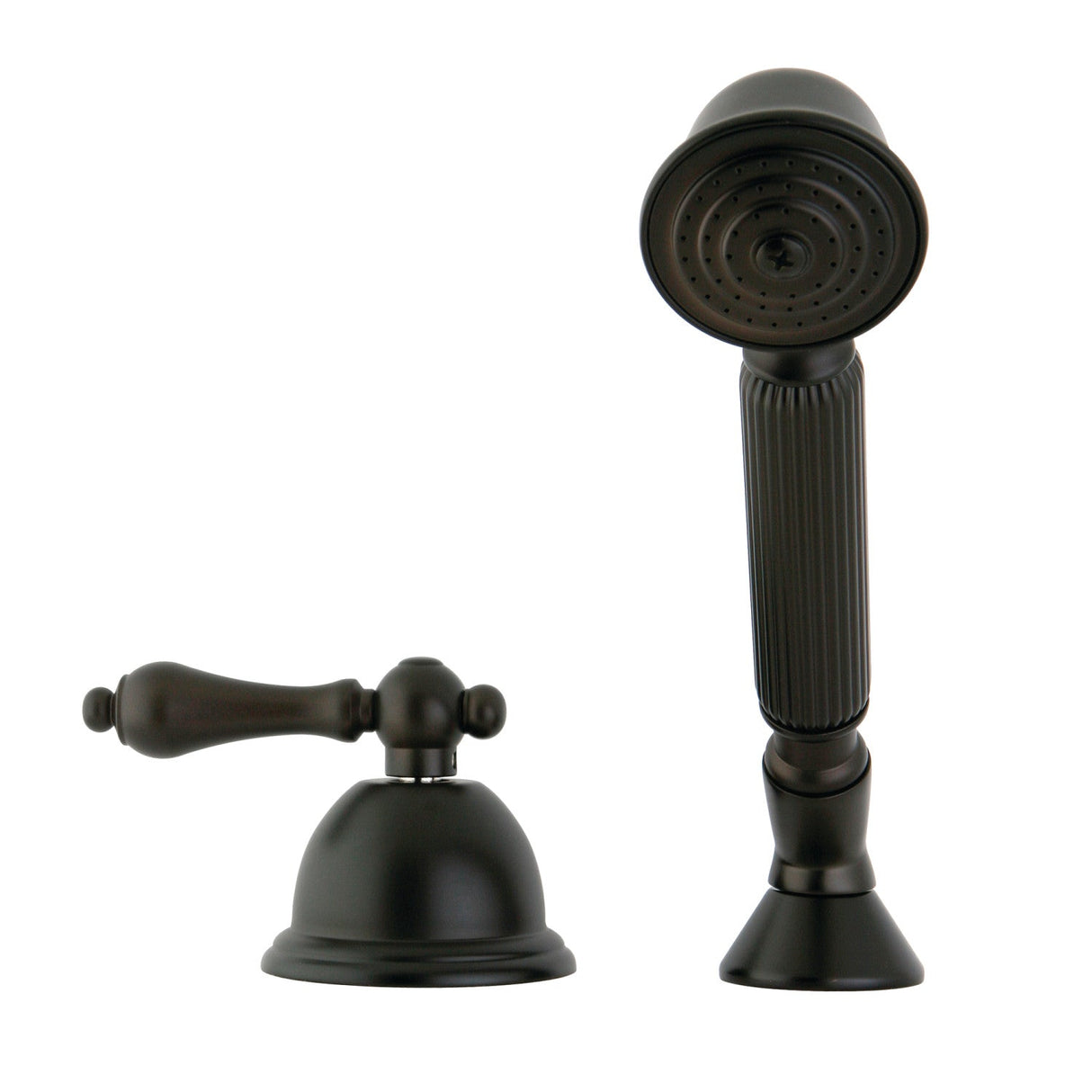 Vintage KSK3355ALTR Deck Mount Hand Shower with Diverter for Roman Tub Faucet, Oil Rubbed Bronze