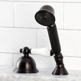 Vintage KSK3355PLTR Deck Mount Hand Shower with Diverter for Roman Tub Faucet, Oil Rubbed Bronze
