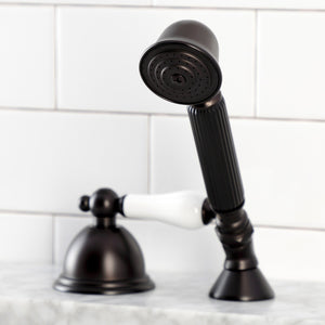 Vintage KSK3355PLTR Deck Mount Hand Shower with Diverter for Roman Tub Faucet, Oil Rubbed Bronze