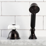 Vintage KSK3355PXTR Deck Mount Hand Shower with Diverter for Roman Tub Faucet, Oil Rubbed Bronze