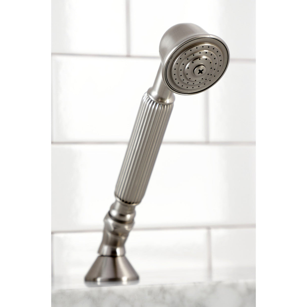 Vintage KSK3358PXTR Deck Mount Hand Shower with Diverter for Roman Tub Faucet, Brushed Nickel