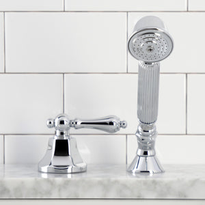 KSK4301ALTR Deck Mount Hand Shower with Diverter for Roman Tub Faucet, Polished Chrome