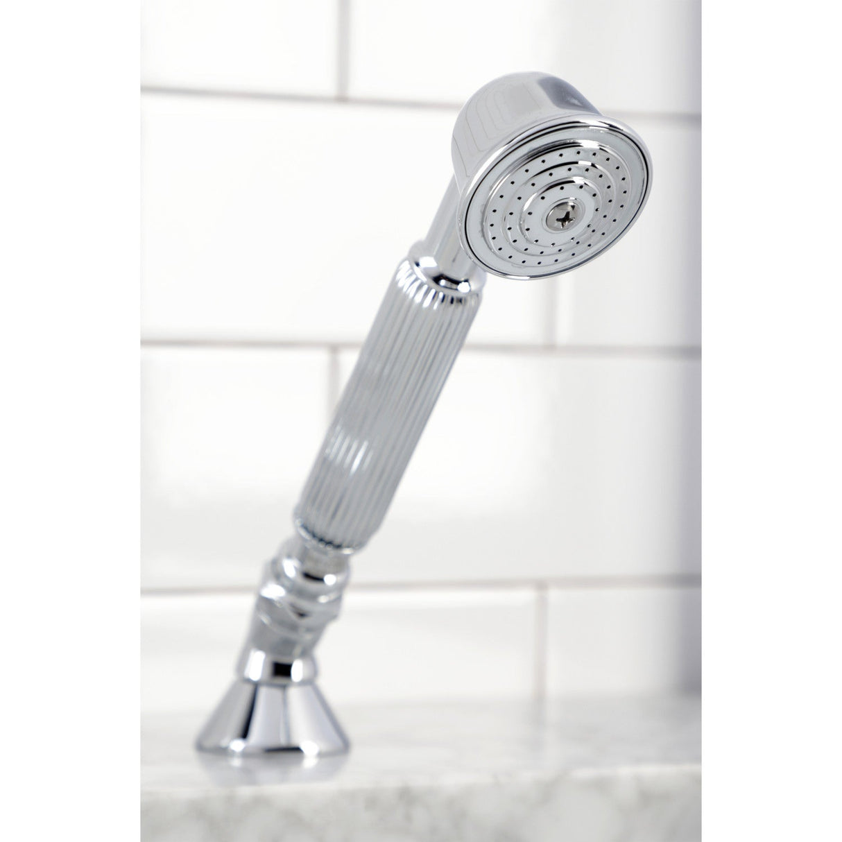 KSK4301PLTR Deck Mount Hand Shower with Diverter for Roman Tub Faucet, Polished Chrome