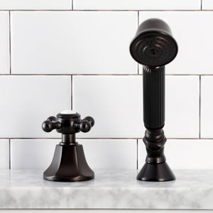 KSK4305BXTR Deck Mount Hand Shower with Diverter for Roman Tub Faucet, Oil Rubbed Bronze