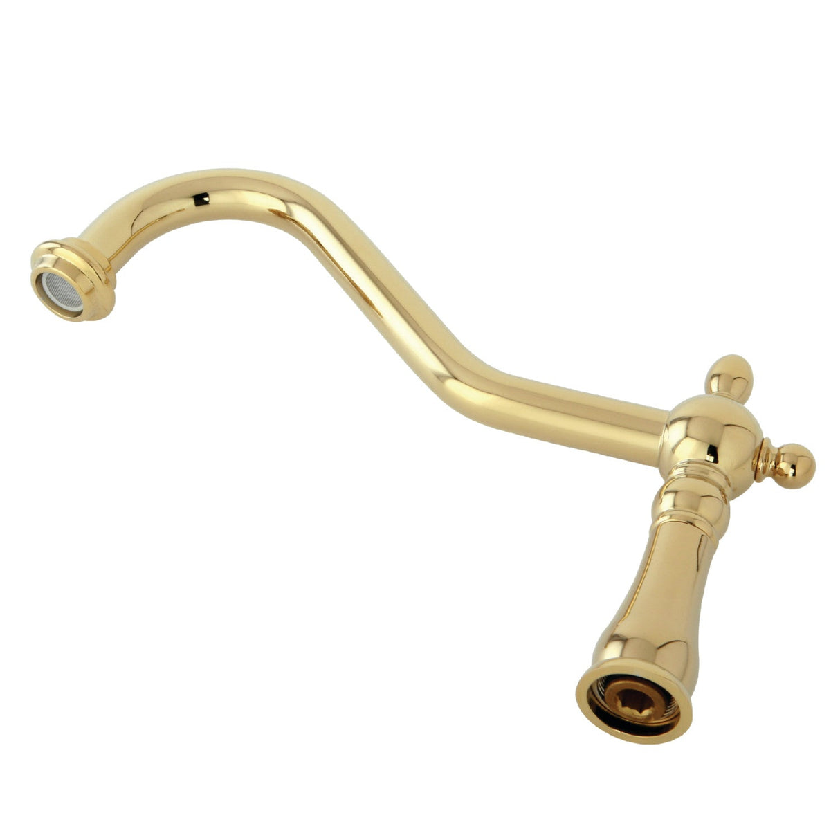 KSP1242 Brass Faucet Spout for KS1242 Series, Polished Brass