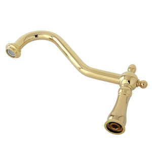 KSP1242 Brass Faucet Spout for KS1242 Series, Polished Brass