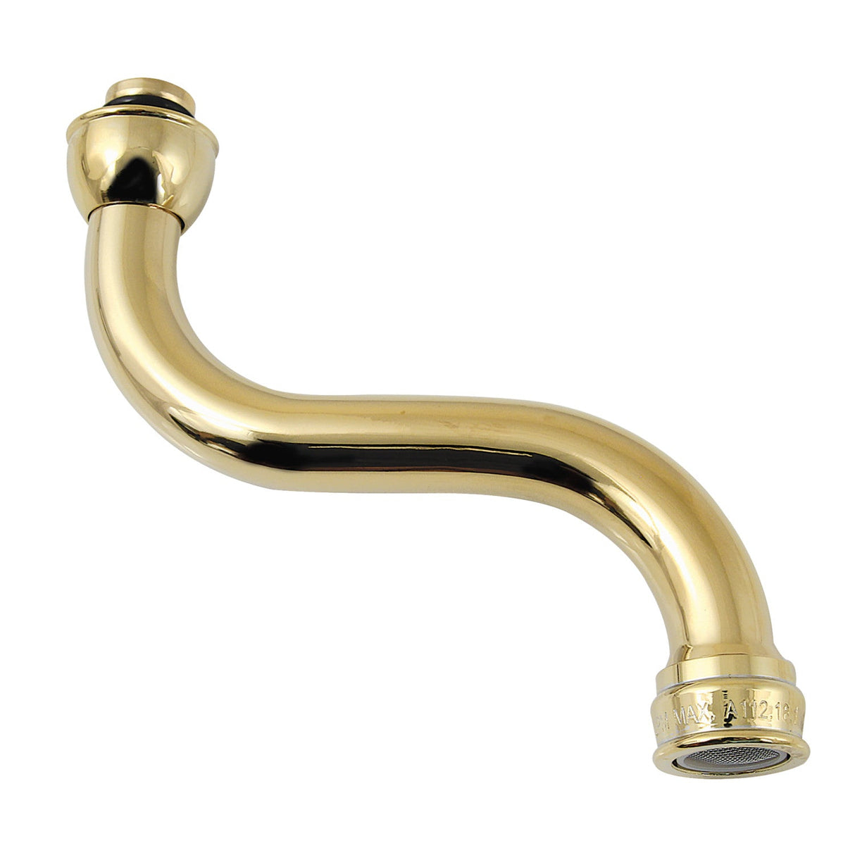 KSP2112 1.2 GPM Brass Faucet Spout, Polished Brass